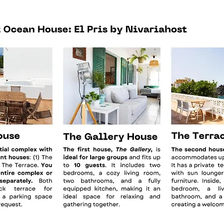 Ocean House El Pris, By Nivariahost El Pris
