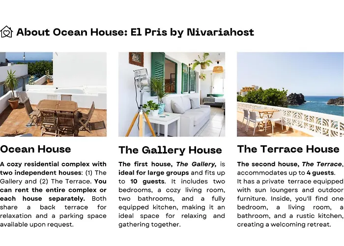 Ocean House El Pris, By Nivariahost El Pris